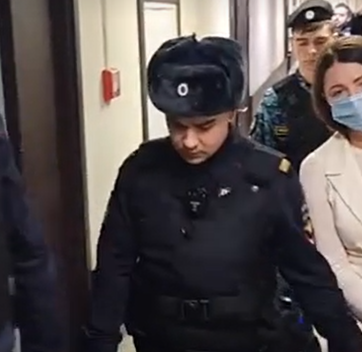 Блиновскую отправили в СИЗО